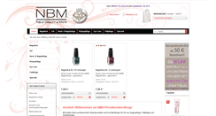 Desktop Screenshot of nbm-shop.com