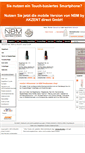 Mobile Screenshot of nbm-shop.com